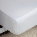 Belledorm 400 Thread Count 100% Egyptian Cotton 18 Inch Ultra Extra Deep Fitted Sheet, White, Double