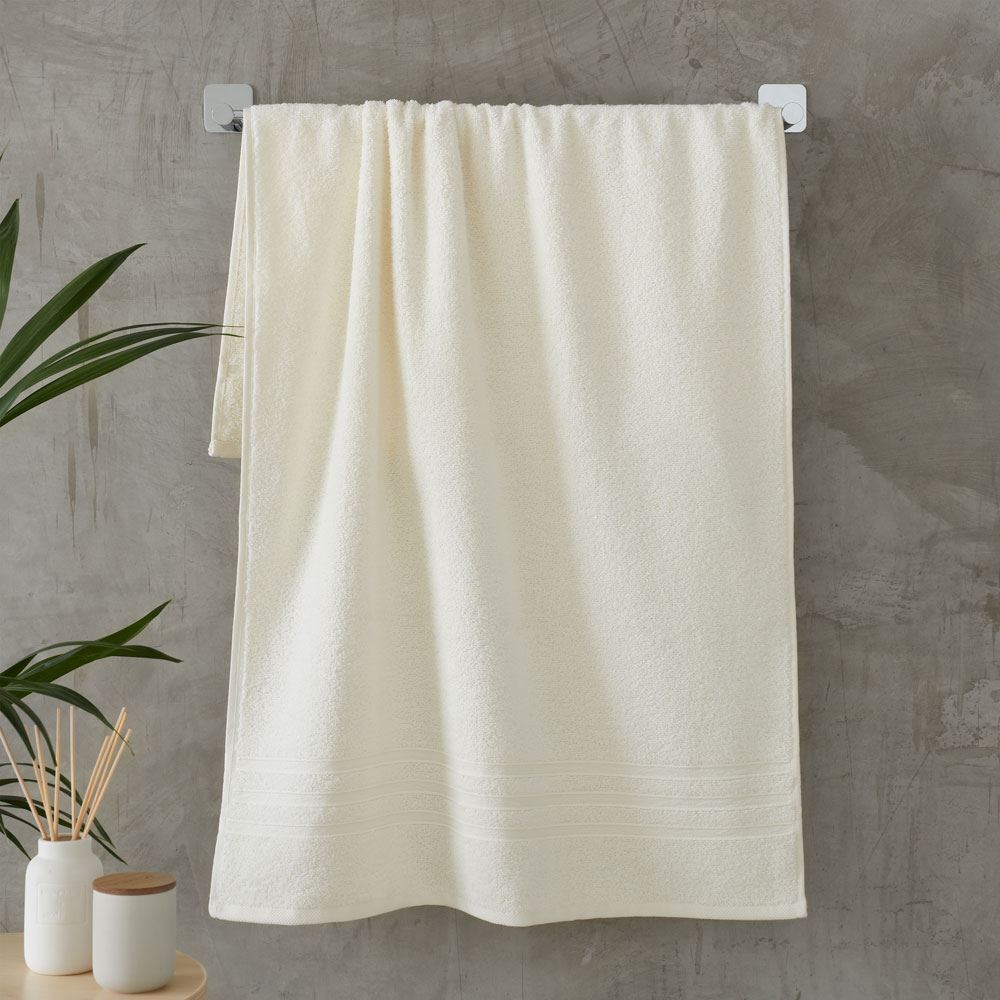 Catherine Lansfield Zero Twist 100% Micro Yarn Cotton Bath Sheet