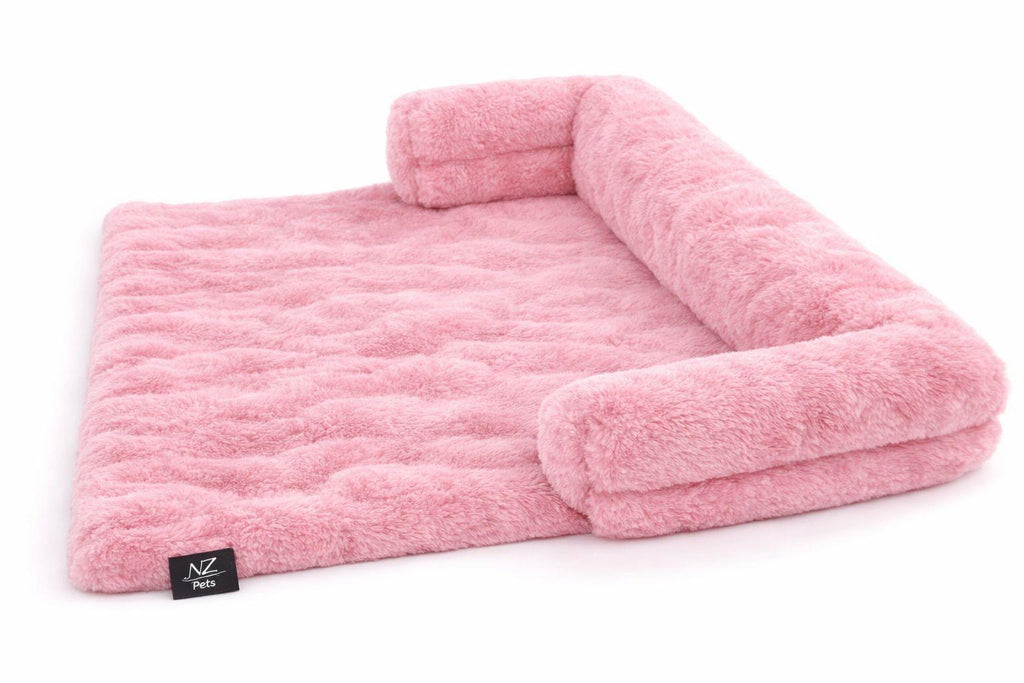 Night Zone Super Soft Plush Square Sofa Pet Bed