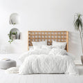 Linen House Palm Springs 100% Cotton Chenille Tuffted Duvet Cover Set