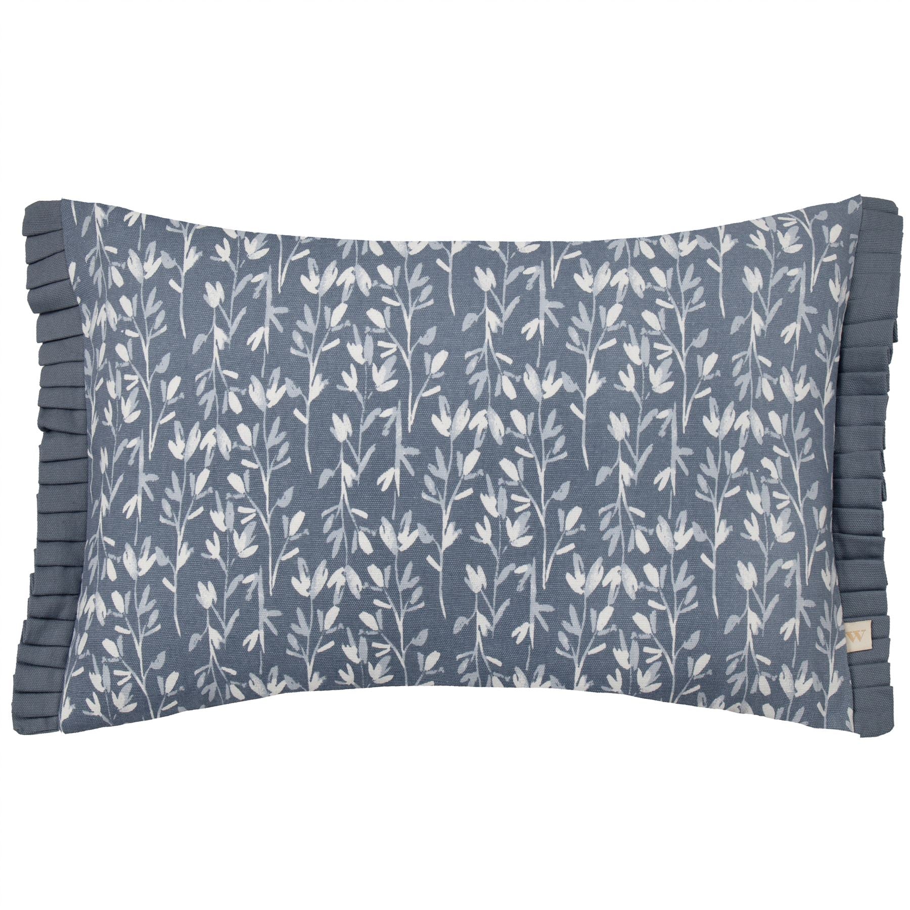 Wylder Belle Floral 100% Cotton Pleated Edge Cushion Cover