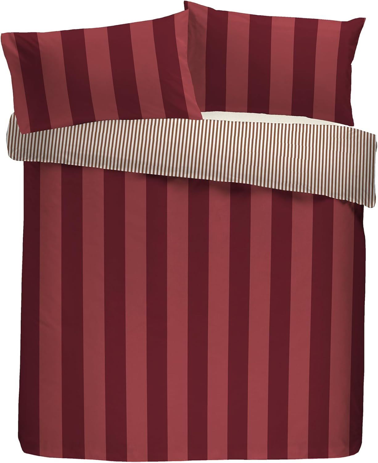 Laurence Llewelyn Bowen Festivo Circus Stripe 100% Cotton 200 Thread Count Duvet Cover Set