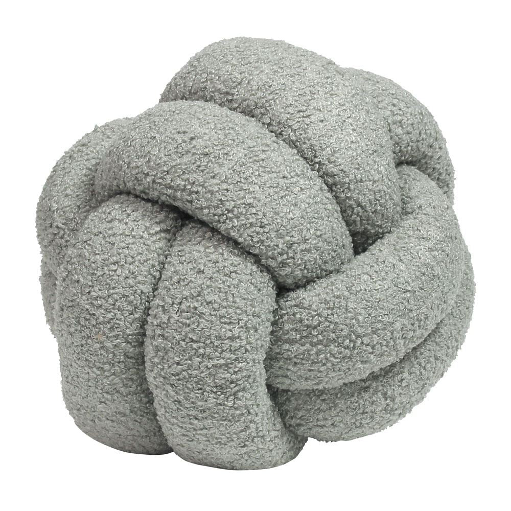 Furn Boucle Knot Fleece 3D Filled Cushion