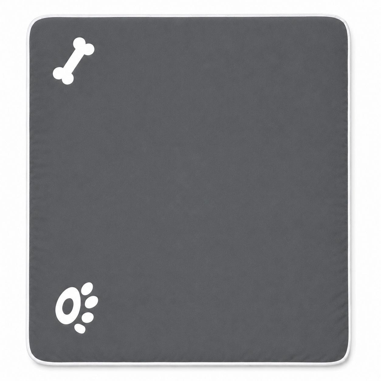 Night Zone Super Soft Bone & Paw Pet Bed Mat