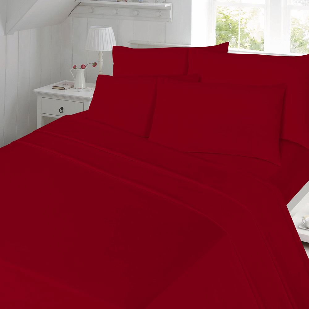 Night Zone Polycotton Percale 180 Thread Count Extra Deep Fitted Sheet