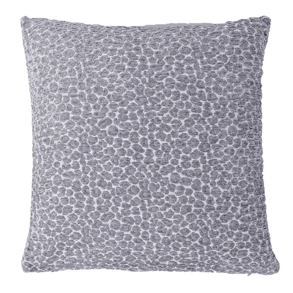 Riva Paoletti Leo Chenille Leopard Print Cushion Cover