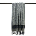 Furn Weaver Herringbone Tasselled Throw, 130 x 180 Cm