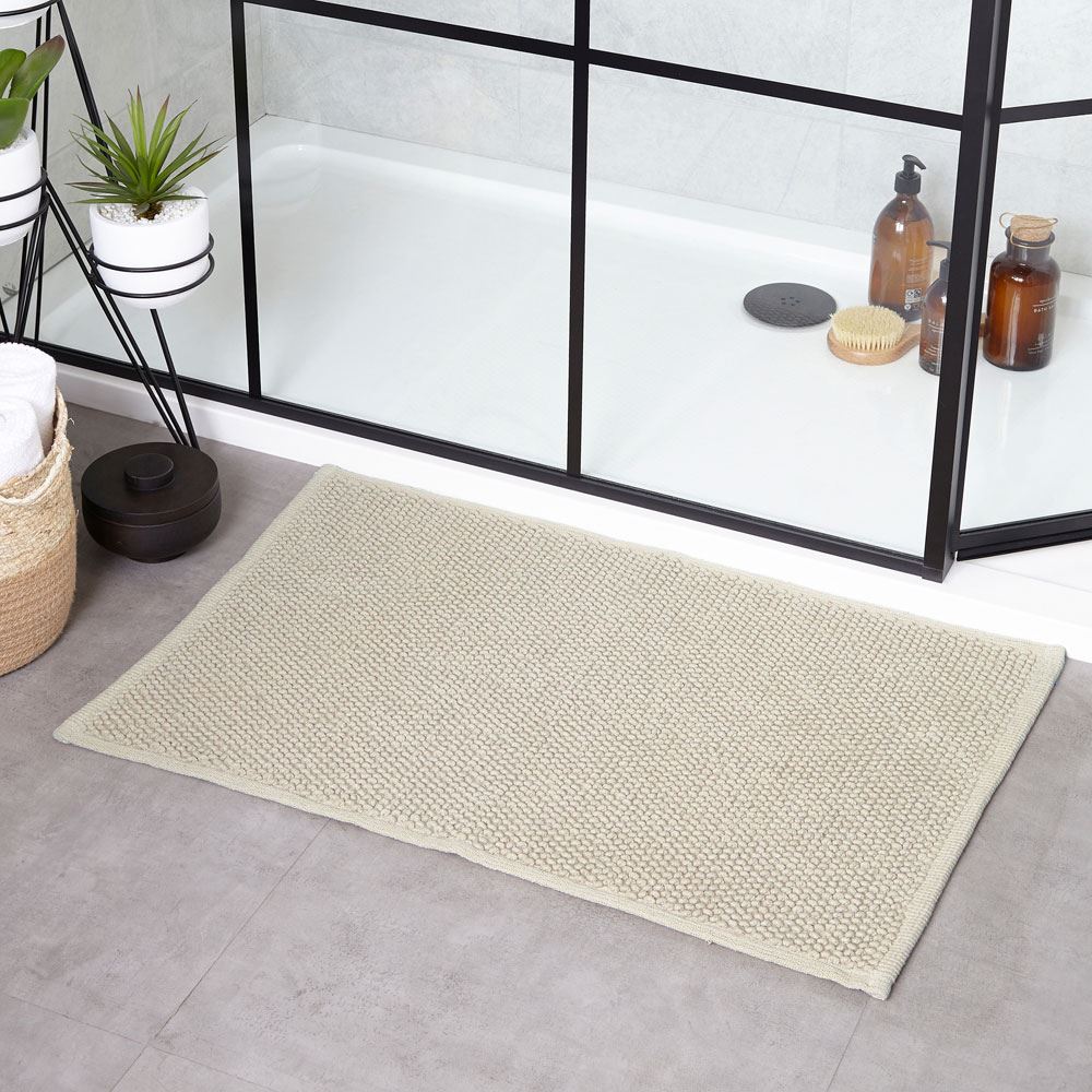 The Linen Yard Loft 100% Combed Cotton Bath Mat