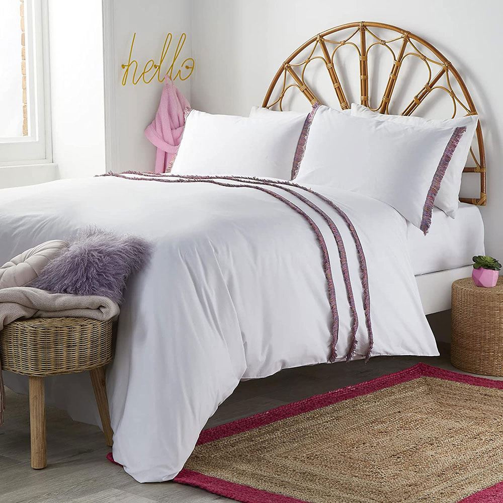 Appletree Kids Jazz 100% Cotton Fringed Tasselled Duvet Cover Set