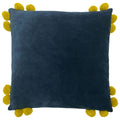Furn Hoola Pop Pom 100% Cotton Fringed Cushion Cover
