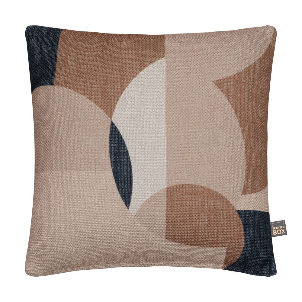 Scatter Box Mid Century Geo Woven Feather Filled Cushion