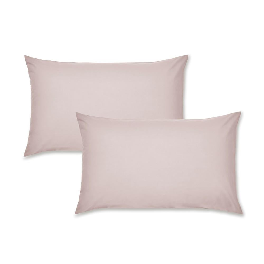 Catherine Lansfield Easy Iron Percale Standard Pillow Cases, Pair