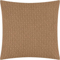 Yard Tryfan Textured Embossed Geometric 100% Cotton Cushion Cover