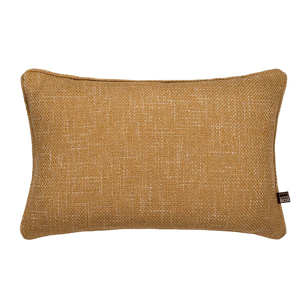 Scatter Box Hadley Textured Woven Feather Filled Piped Edge Cushion