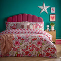 Furn Glass Heart Valentine Easy Care Reversible Duvet Cover Set