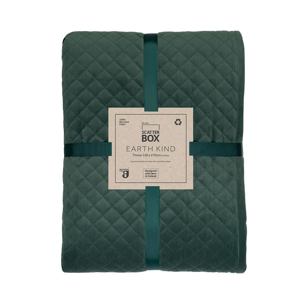 Scatter Box Erin Diamond Geometric Quilted Throw