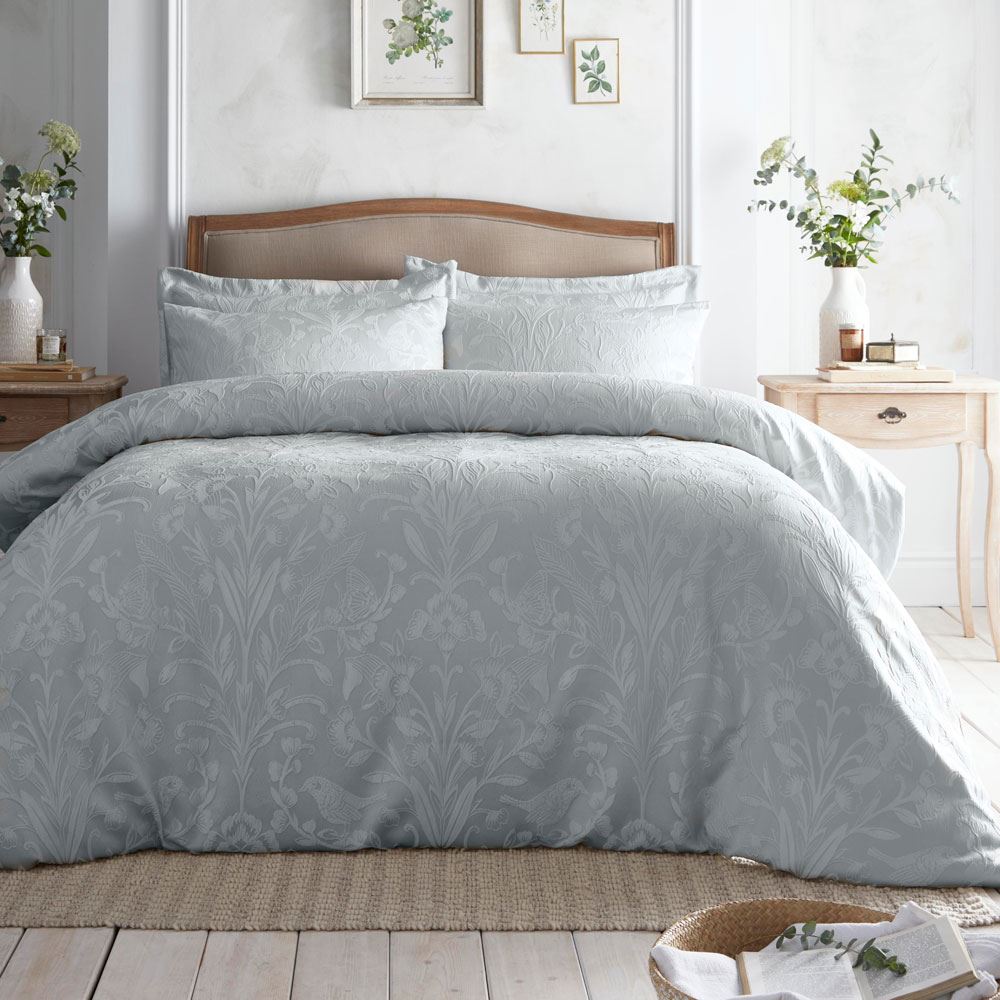 Appletree Heritage Elysia Woven Jacquard Duvet Cover Set