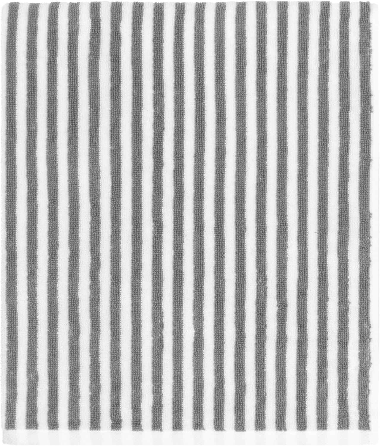 Yard Hebden Striped Ultra-Soft 100% Cotton Terry Bath Towel