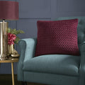 Laurence Llewelyn Bowen Amory Ruched Velvet Filled Cushion