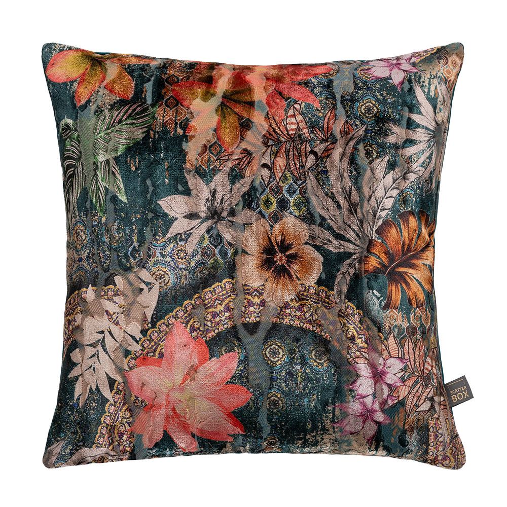 Scatter Box Havana Floral Paradise Feather Filled Cushion