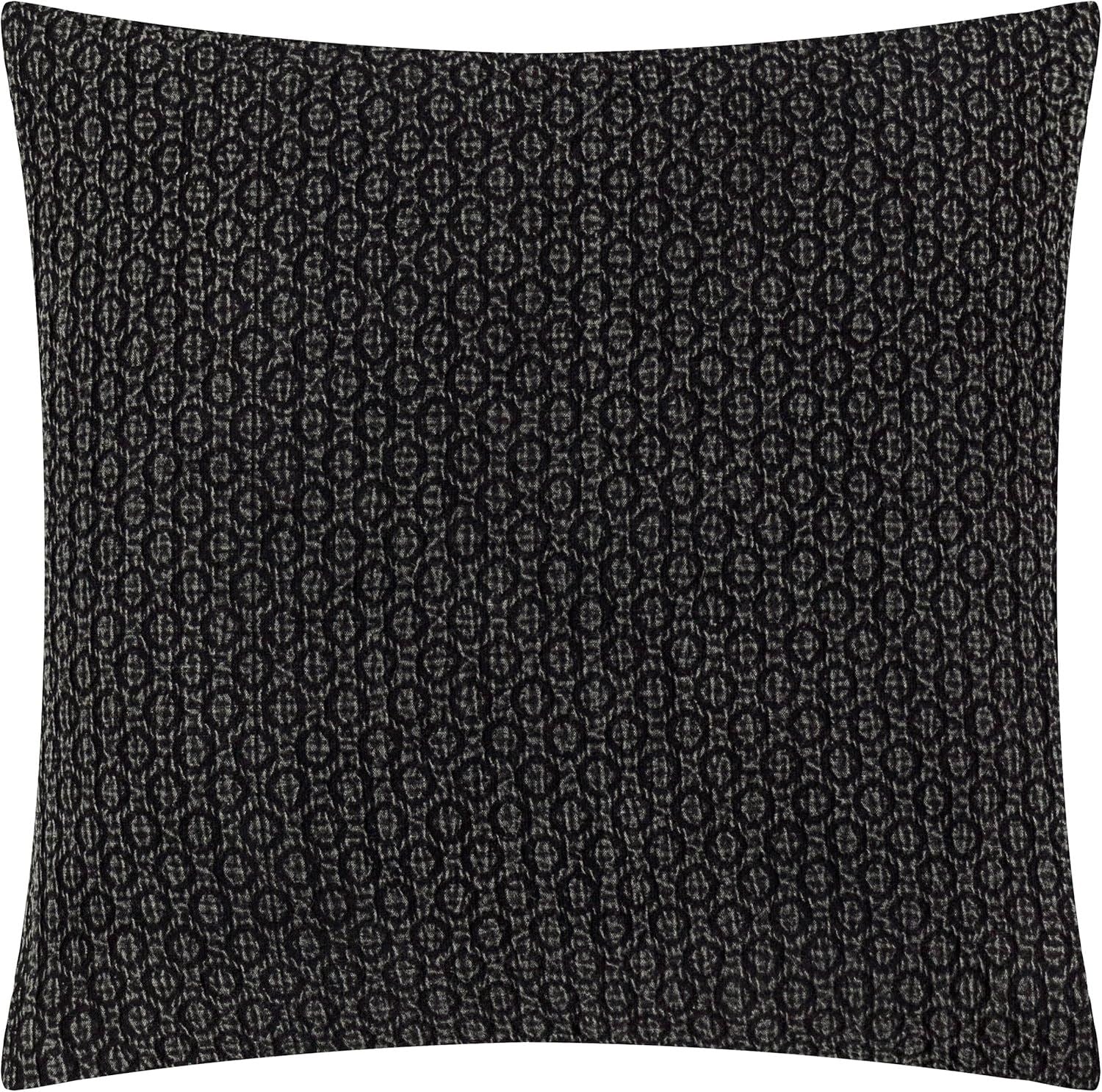 Yard Tryfan Textured Embossed Geometric 100% Cotton Cushion Cover