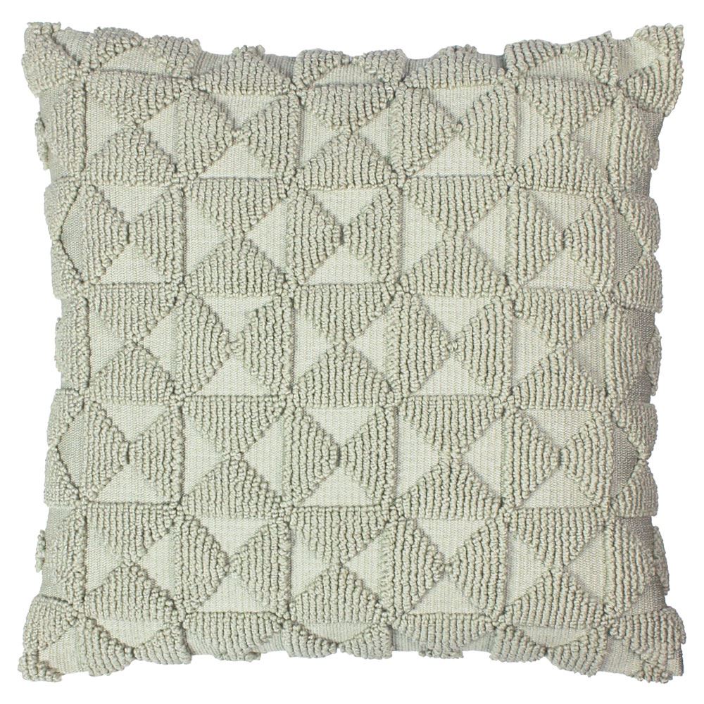Furn Varma Geometric Knit 100% Cotton Cushion Cover