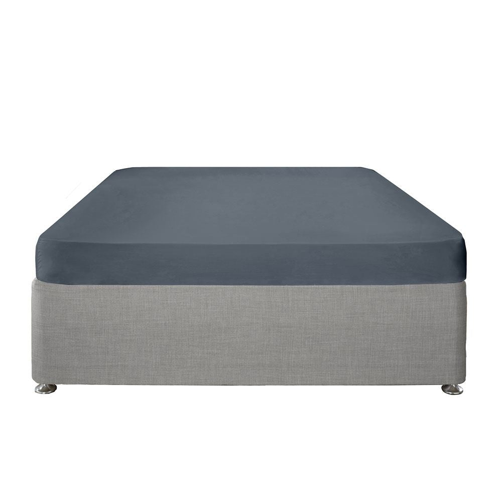Serene Plain Dye Collection Easy Care Fitted Sheet