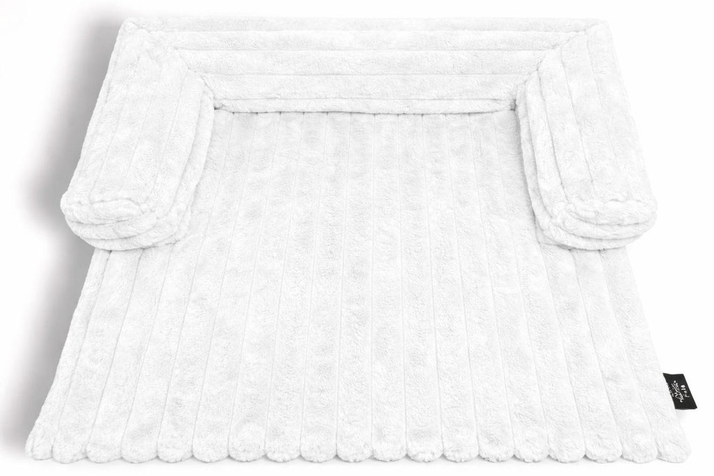 Night Zone Super Soft Plush Cord Sofa Pet Bed