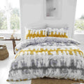 Pineapple Elephant Hermosa Tie Dye Print 100% Cotton Reversible Duvet Cover Set