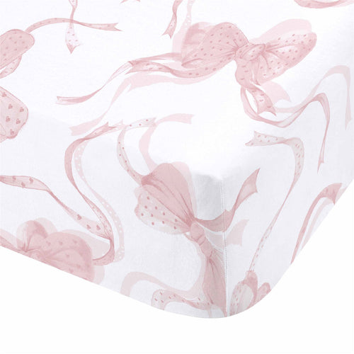 Catherine Lansfield Bow Easy Care Fitted Sheet