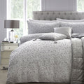 Laurence Llewelyn Bowen Platinum Roar Leopard Spot Duvet Cover Set