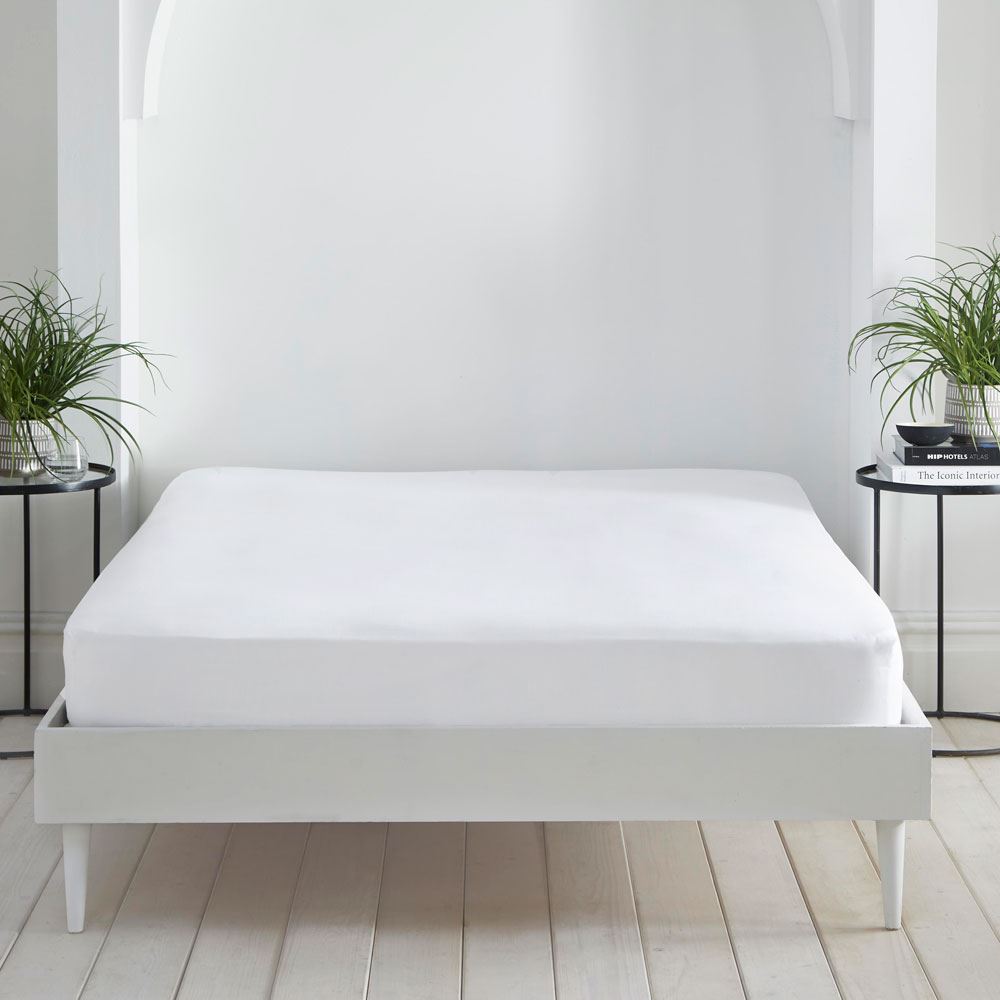 Appletree Cassia 180 Thread Count 100% Cotton Percale Fitted Sheet