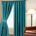 Linens Limited Faux Silk Thermal Blackout Pencil Pleat Curtains