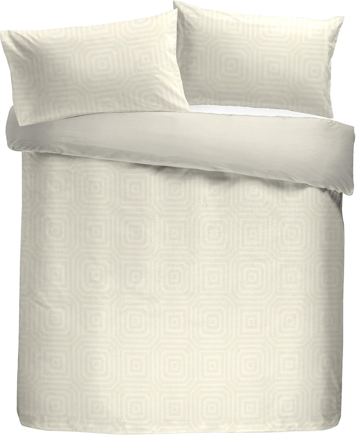 Laurence Llewelyn Bowen Emile Geometric Jacquard Textured Duvet Cover Set