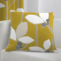 Fusion Kalmar Scandinavian Floral Print 100% Cotton Cushion Cover