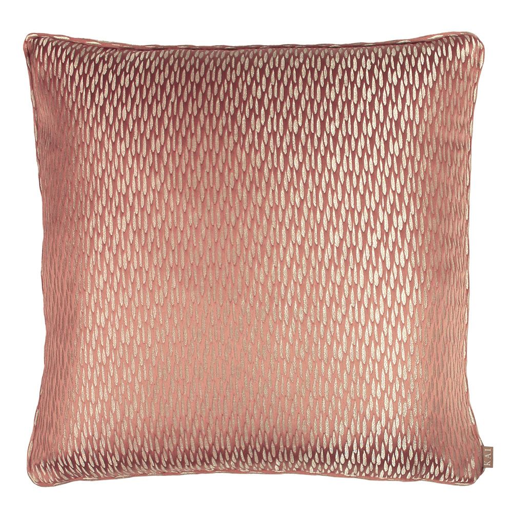 Kai Astrid Metallic Teardrop Piped Edge Cushion Cover