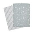 Catherine Lansfield Meadowsweet Floral 100% Cotton Tea Towel