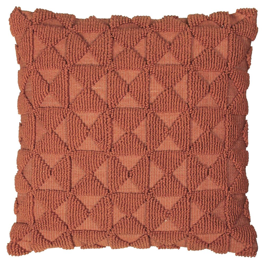 Furn Varma Geometric Knit 100% Cotton Cushion Cover