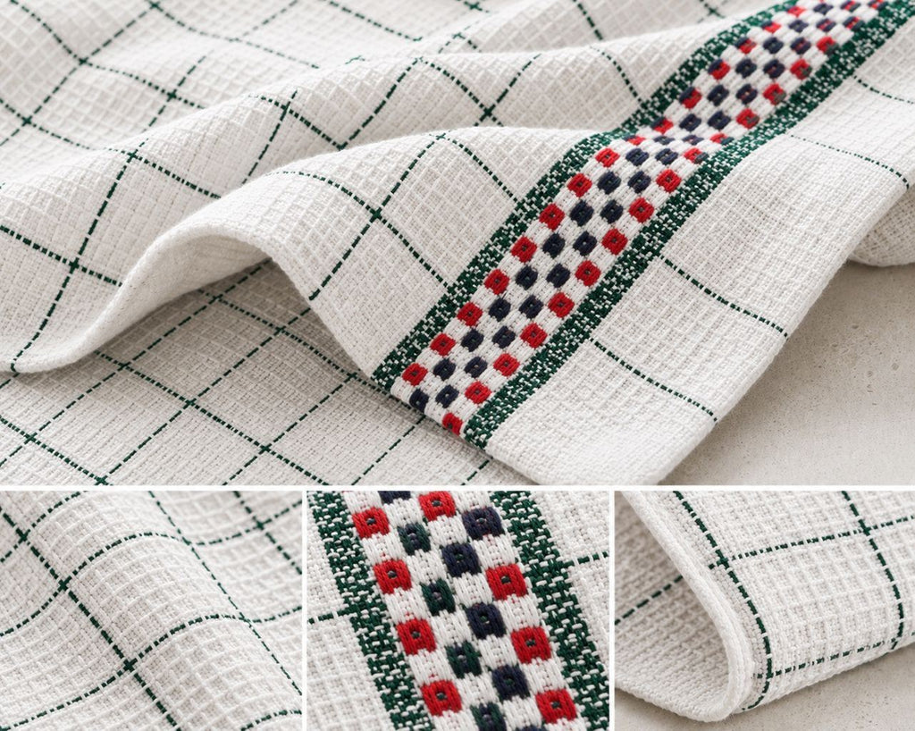 Night Zone Pack of 2 Hawai Tea Towels 100% Cotton