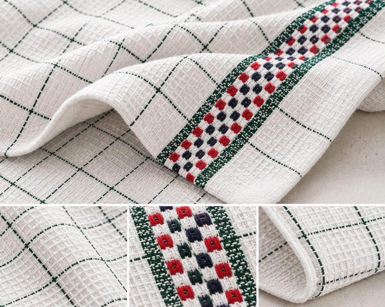 Night Zone Pack of 2 Hawai Tea Towels 100% Cotton