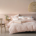 Linen House Haze Tufted Polka Dot 100% Cotton Duvet Cover Set
