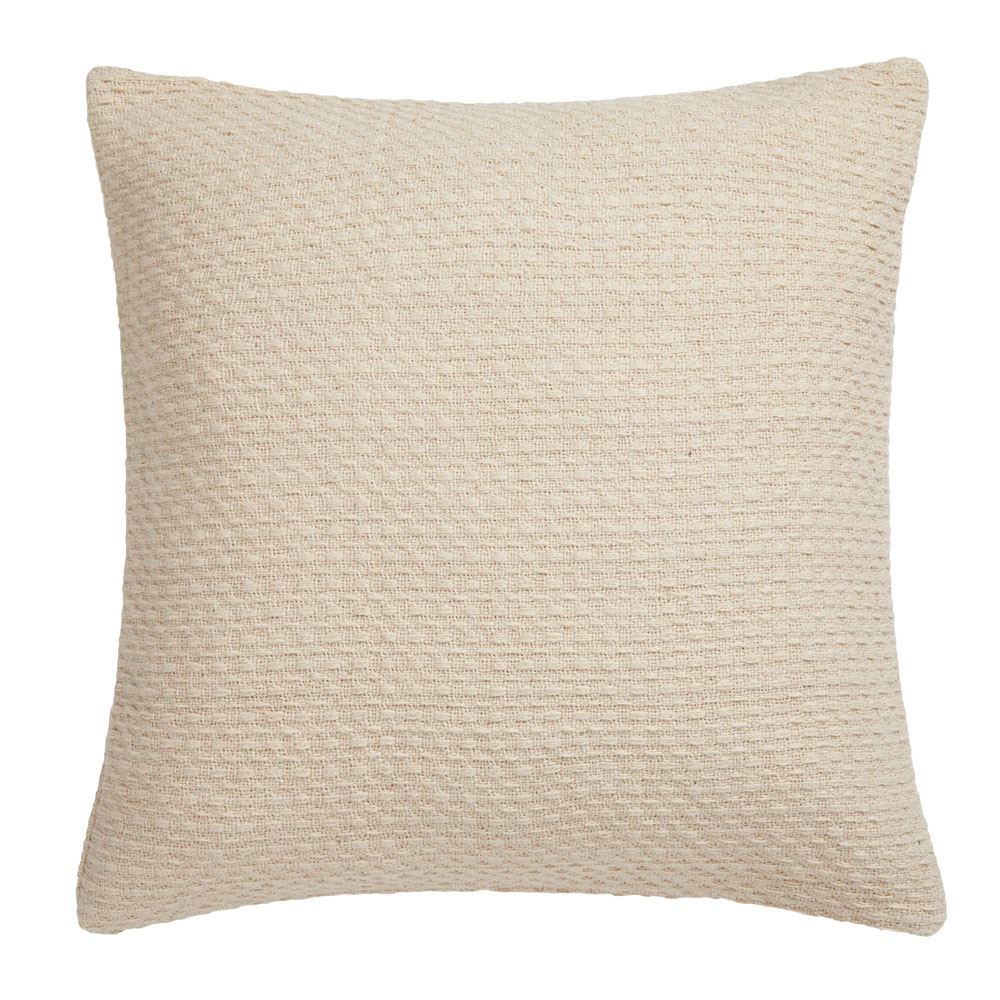 Drift Home Hayden Textured Weave Eco-Friendly 100% Recycled Cotton Cushion Cover