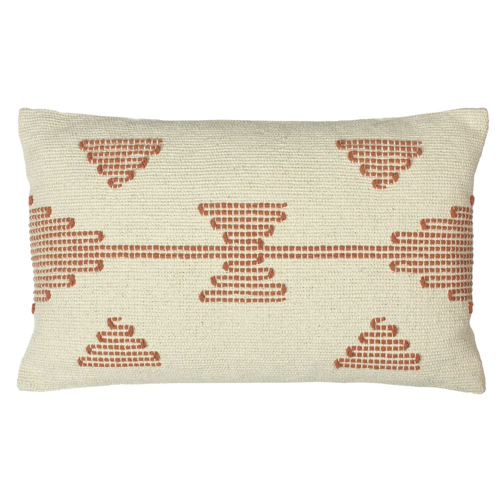 Furn Sonny Geometric Stitch 100% Cotton Cushion Cover
