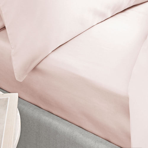 Bianca 100% Cotton Sateen 400 Thread Count Fitted Sheet
