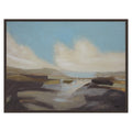 Scatter Box Inver 1 Contemporary Abstract Framed Hand Painted Print Canvas Wall Art