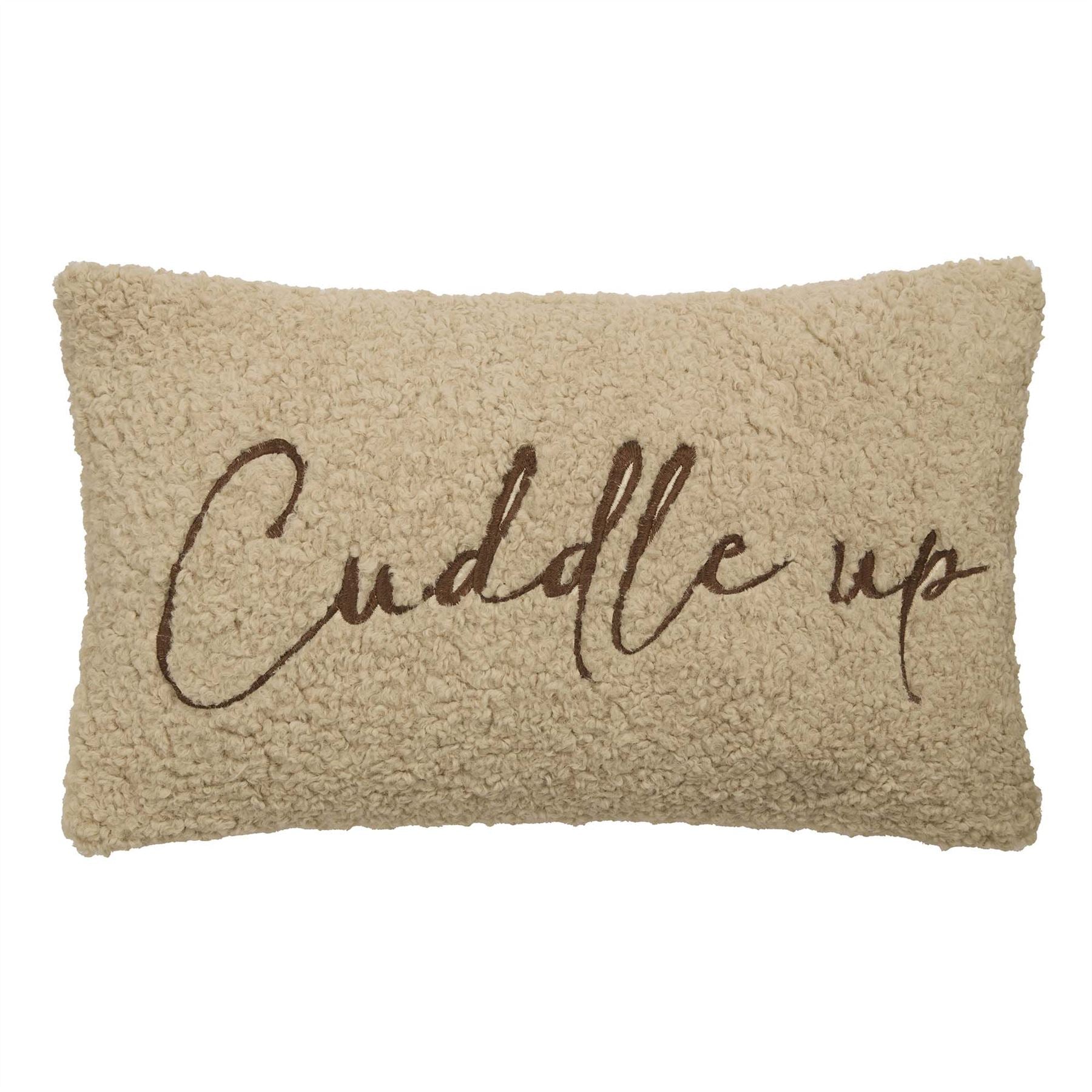 Fusion Snug Cuddle Up Textured Boucle Tufted Cushion Cover