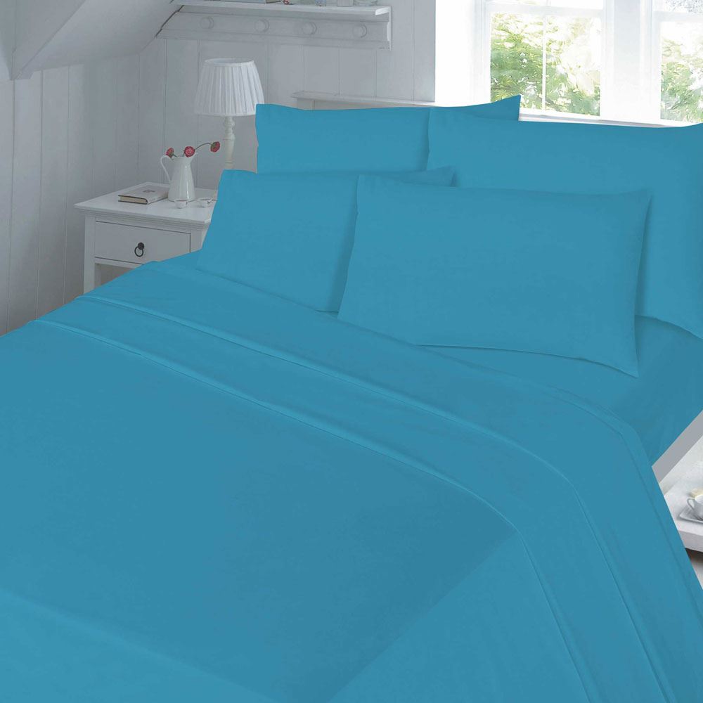 Night Zone Polycotton Percale 180 Thread Count Extra Deep Fitted Sheet