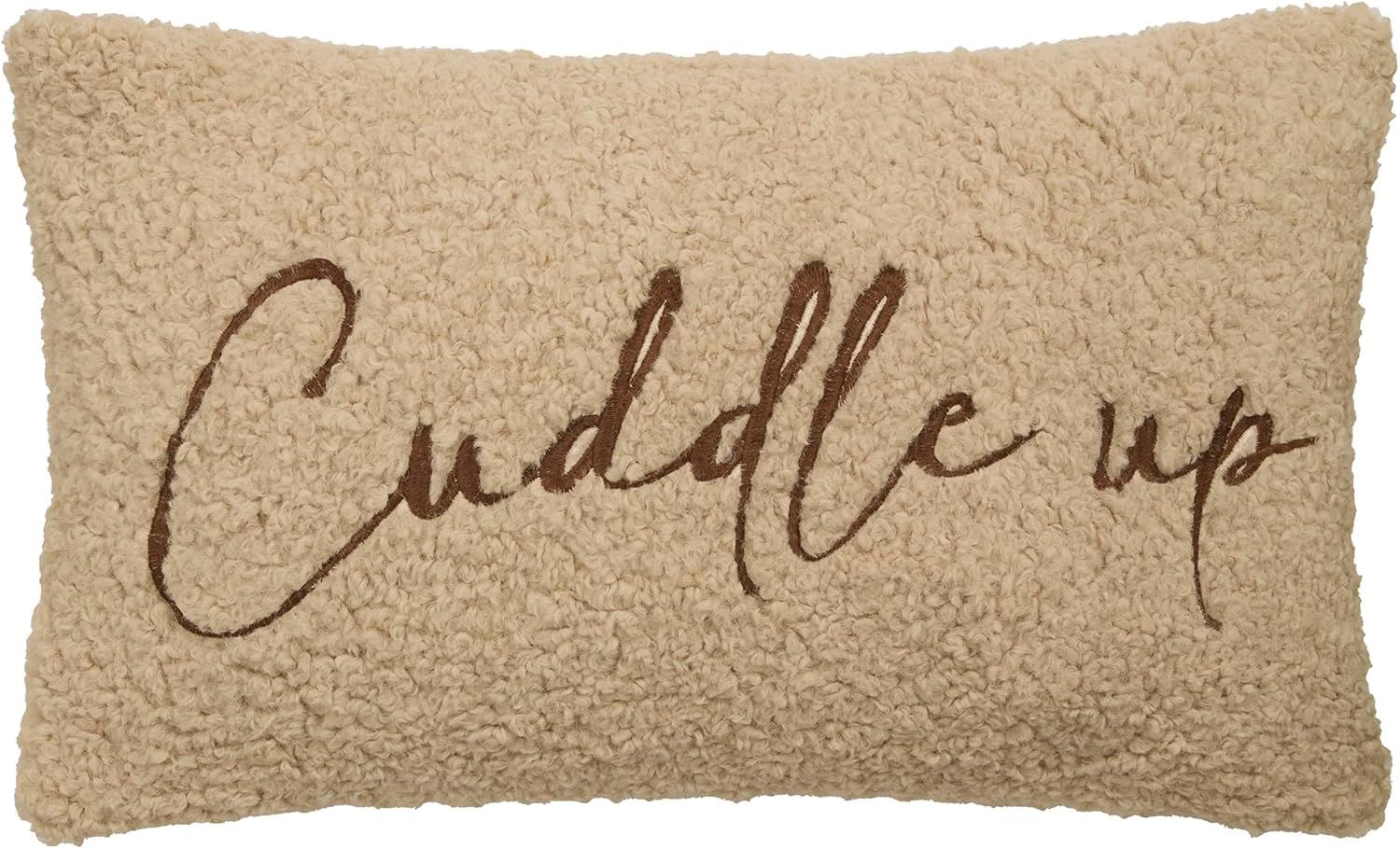 Fusion Snug Cuddle Up Textured Boucle Tufted Filled Cushion