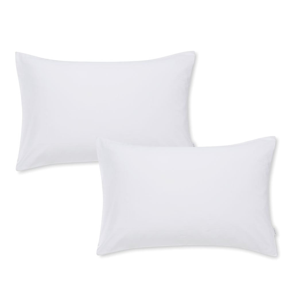 Bianca 100% Cotton Sateen 400 Thread Count Standard Pillow Cases