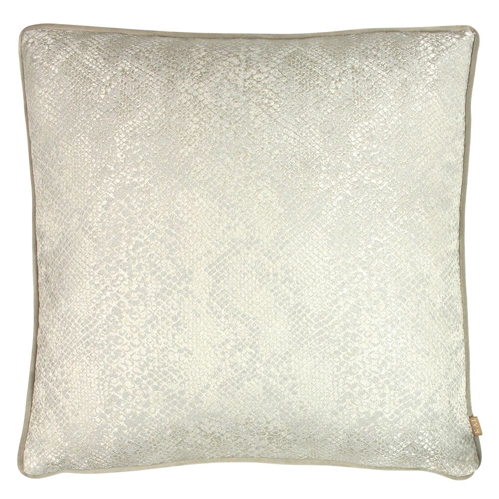 Kai Viper Snake Skin Print Piped Edge Cushion Cover